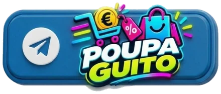 Segue o canal de Telegram do Poupa Guito