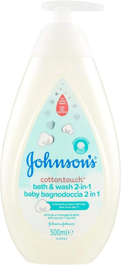 🚼 Gel de banho 2 em 1 para bebés
