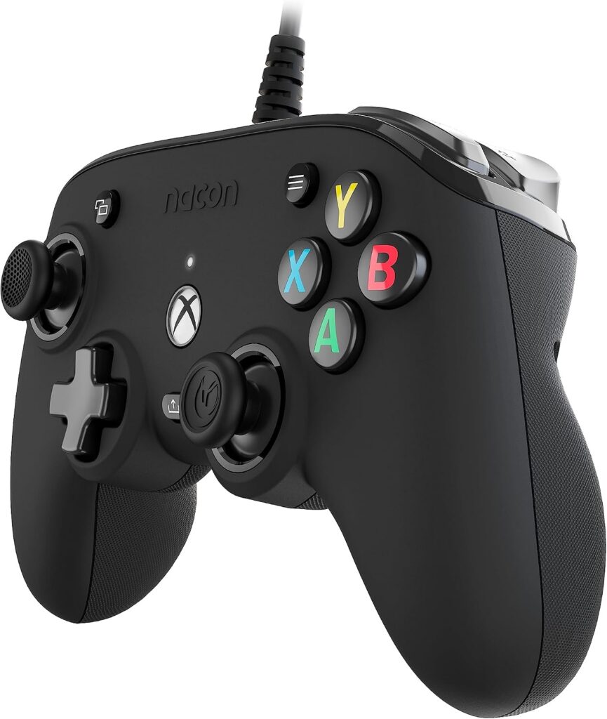 🎮Comando com fios para Xbox em preto